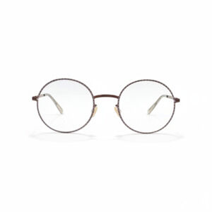 MYKITA LALE Round Eyeglasses Shiny Copper Aurore 50-22-140 C370 - NWB $850